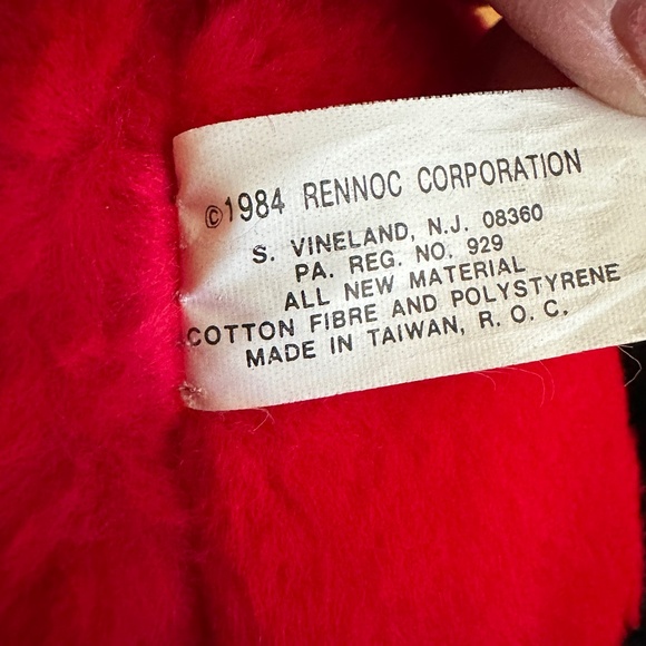 Rennoc Corporation 1984 Rubber Faced Plush Santa Gnome Vintage - Picture 2 of 13